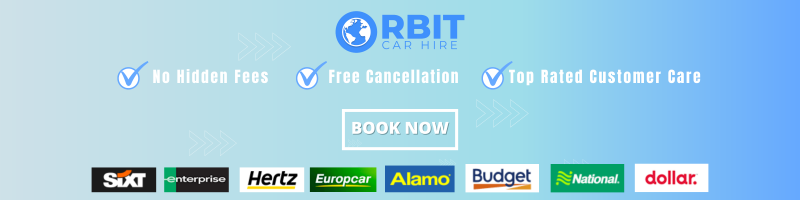 Book with Orbit Car Hire 