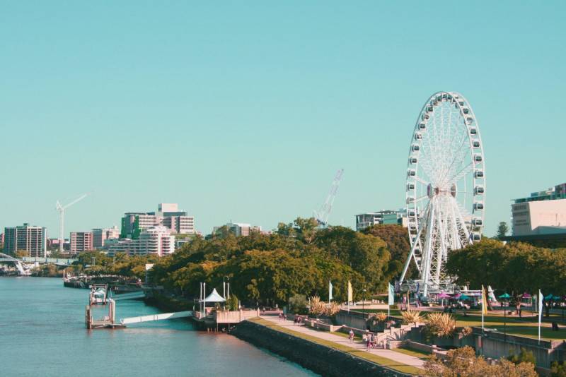 Brisbane city in Australia