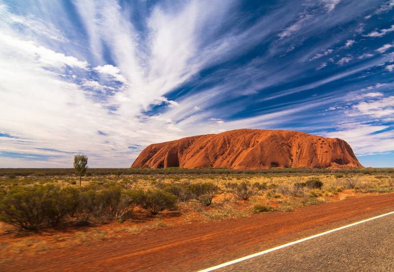 Uluru Petermann Australia