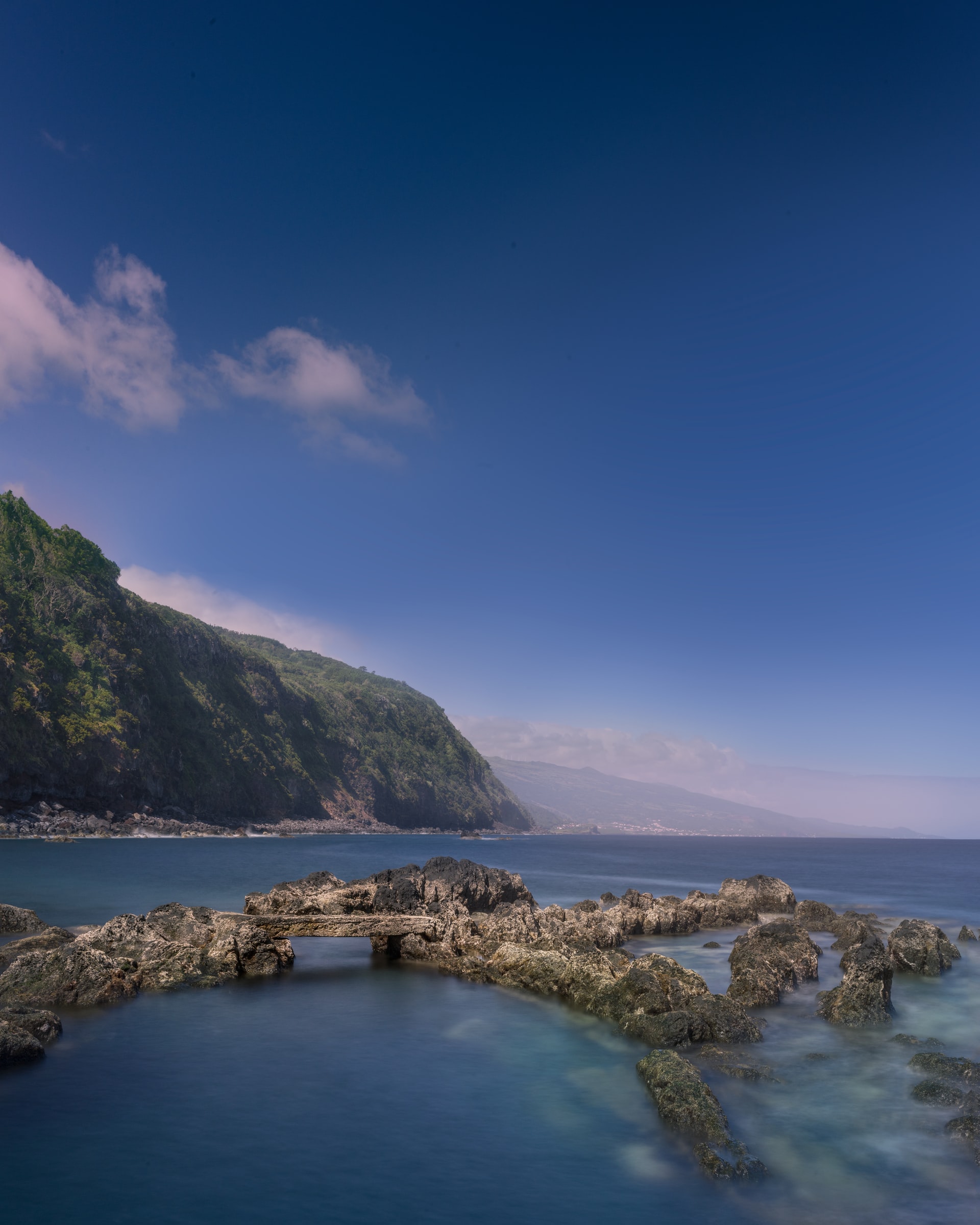 Natural Beach in Pico Island