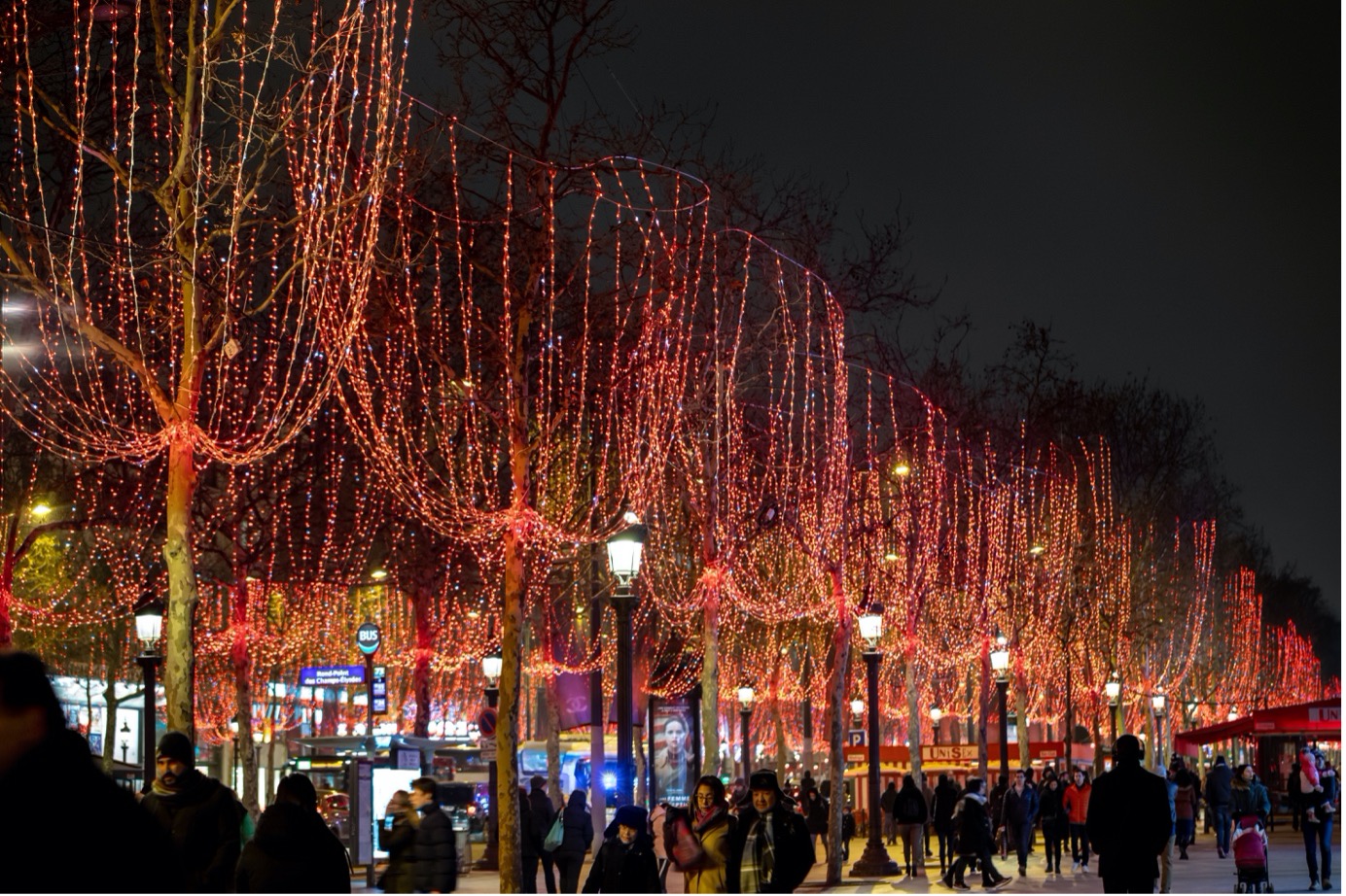 Christmas market at Montmartre