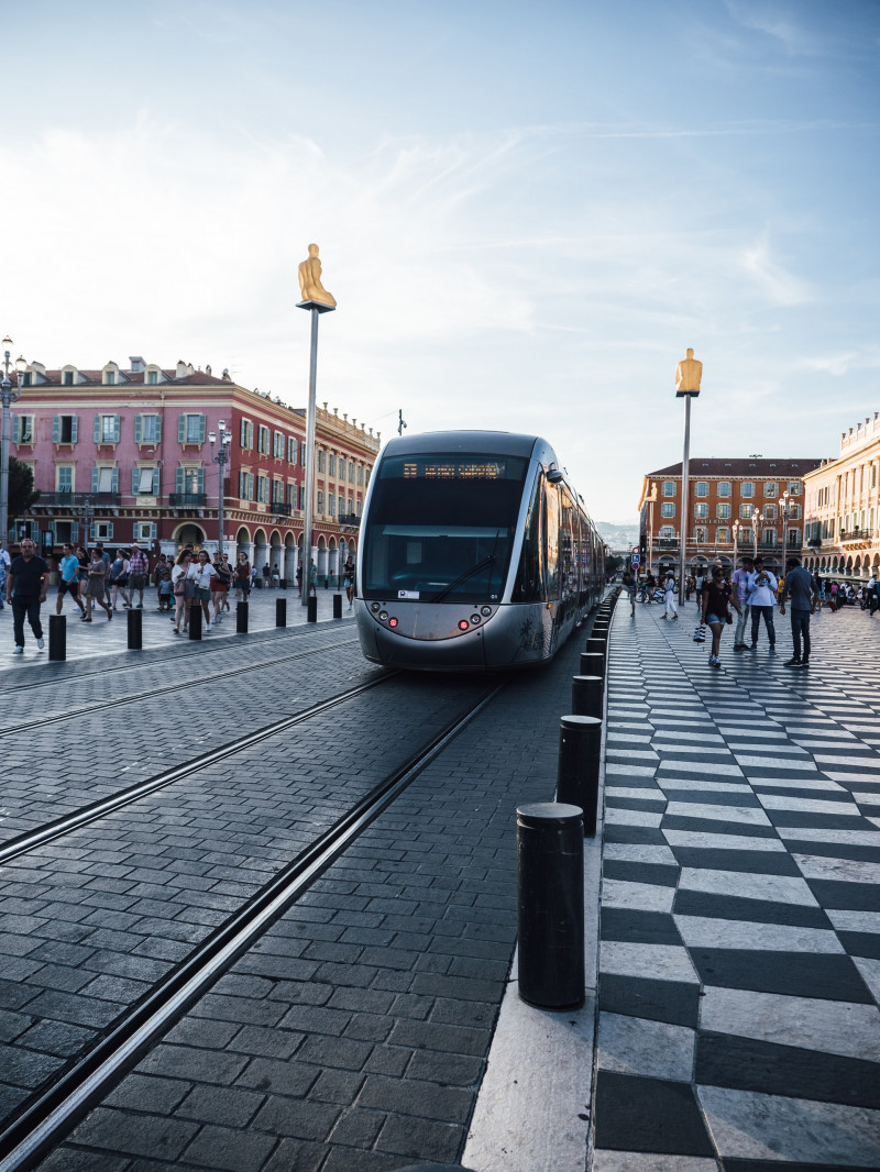 Rail Station in Nice, France