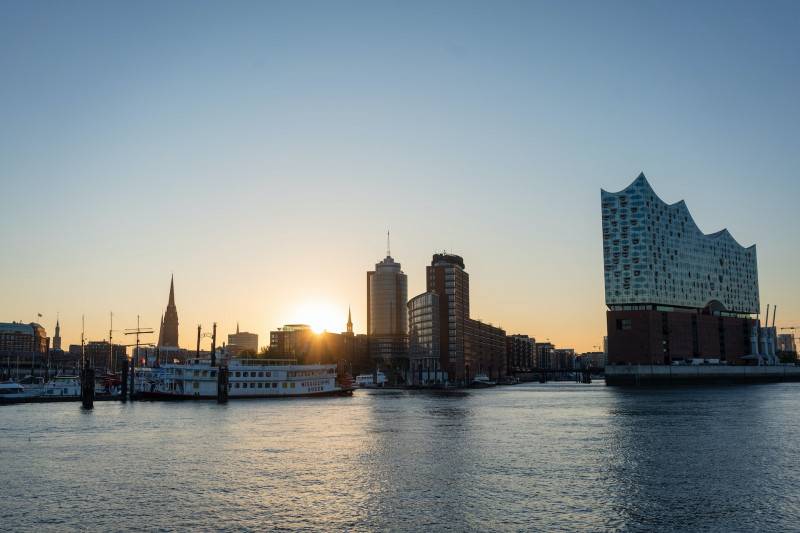 City of Hamburg in Germany